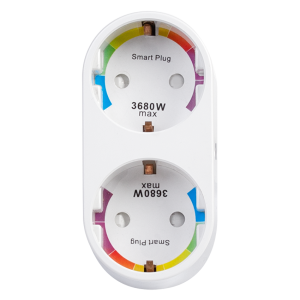 WF2P16A  Wi-Fi Smart контакт, двоен, 16А, 3500W, 220-240V AC